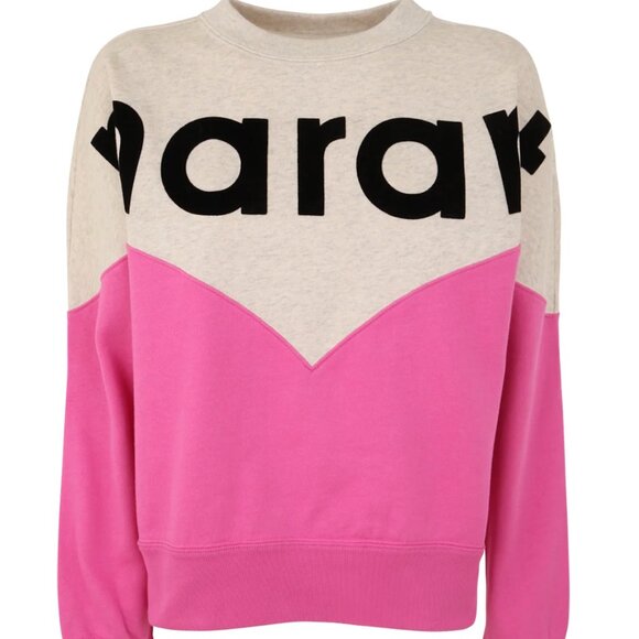 Isabel Marant Etoile Logo Print Sweatshirt Size FR38 - Picture 1 of 2